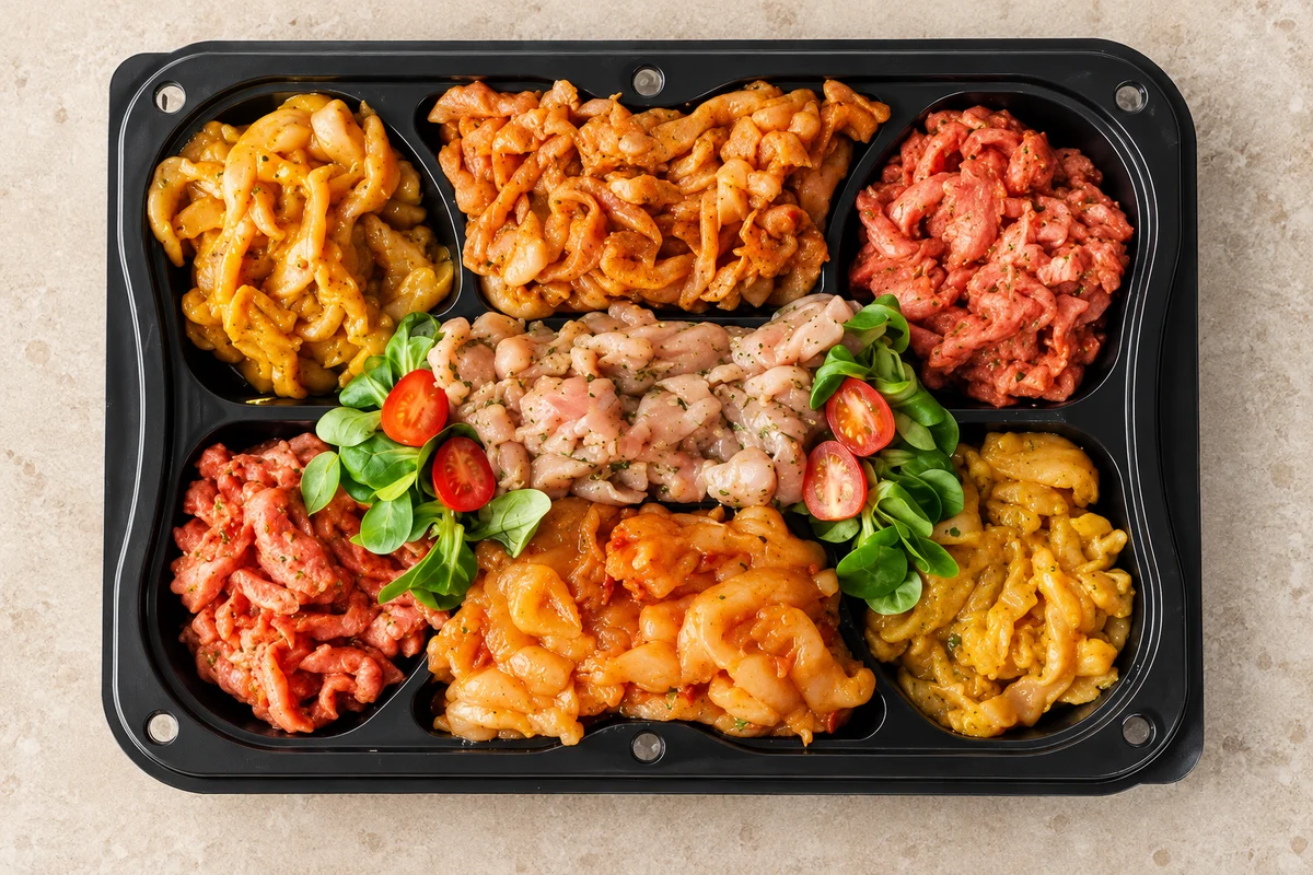 Gourmetschaal 4 - Reepjesvlees
